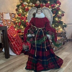 Vintage Angel Christmas Topper